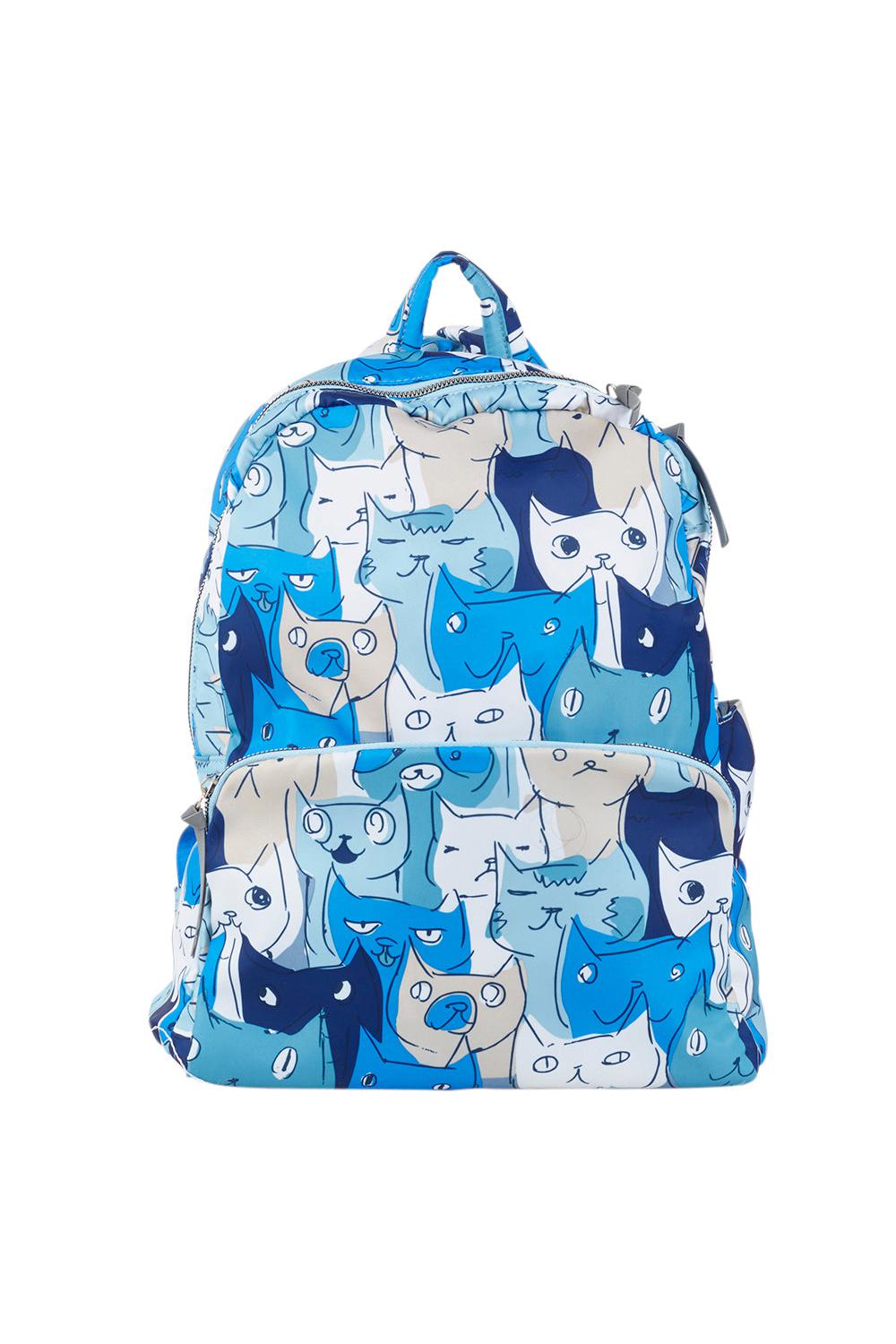 Ulrika Design Ryggsäck Cat blå