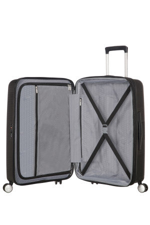 American Tourister SOUNDBOX SPINNER 77/28 TSA EXP BAS SVART