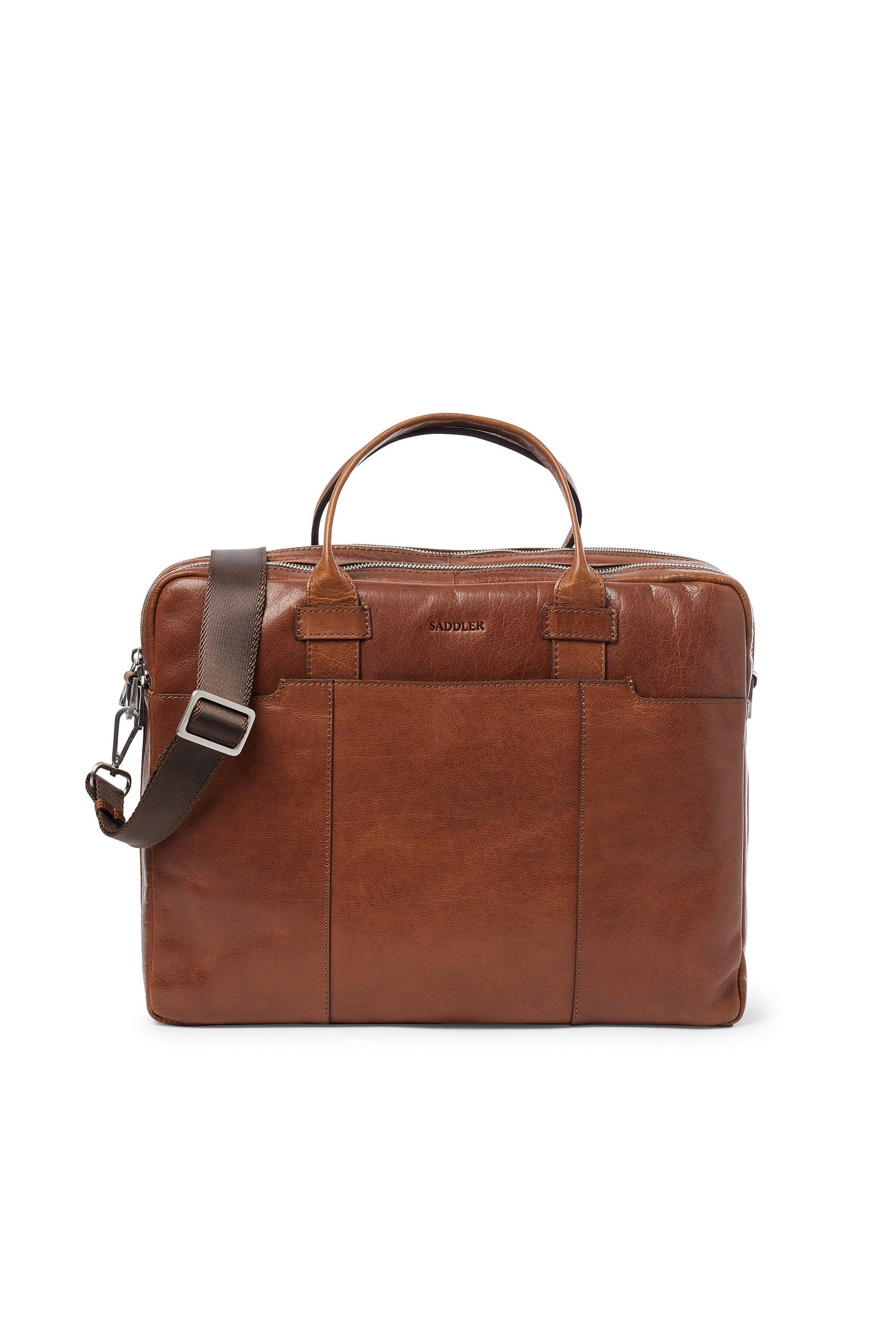 Saddler Datorväska Vadstena midbrown