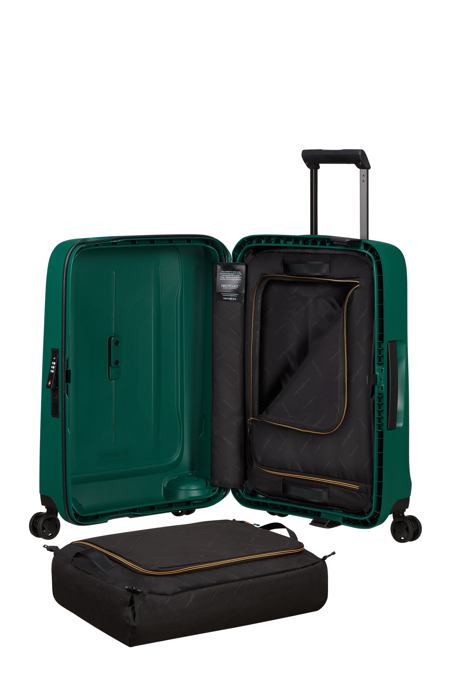 Samsonite Resväska/kabinväska Essens 55cm alpine green