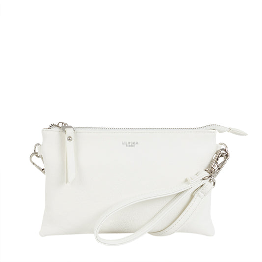 Ulrika Design Clutch/axelväska vit