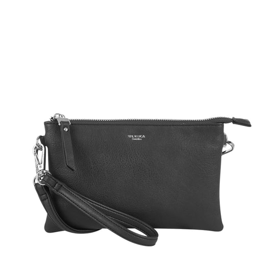 Ulrika Design Clutch/axelväska svart