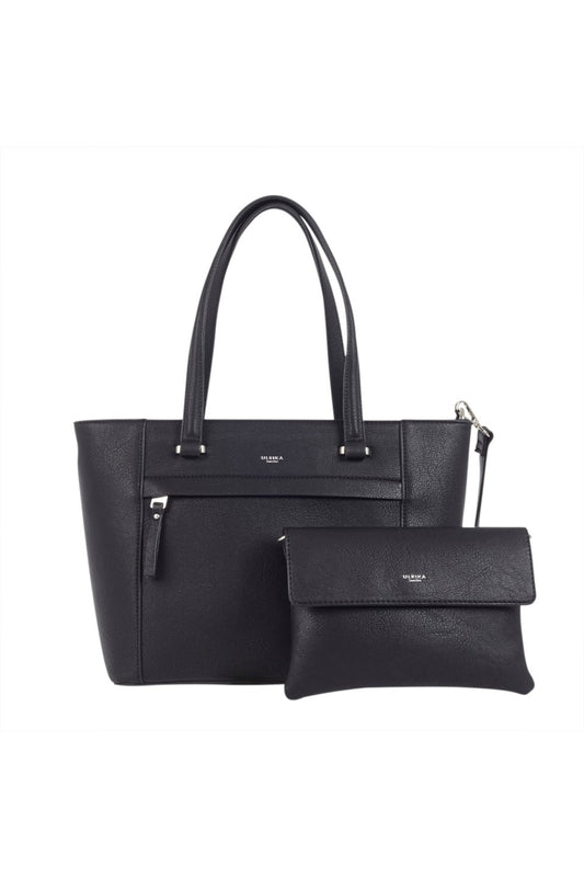Ulrika Design Handbag 2in1 svart