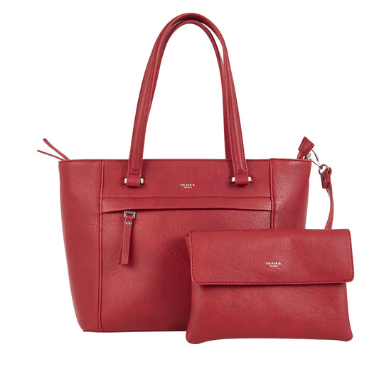 Ulrika Design Handbag 2 in 1 röd
