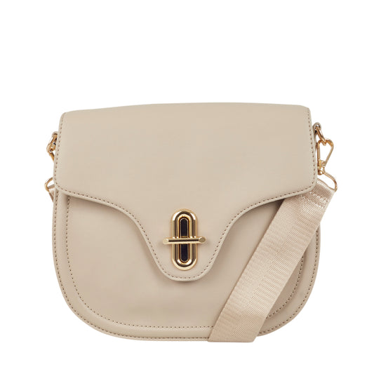 Ulrika Design Sadelväska Line beige