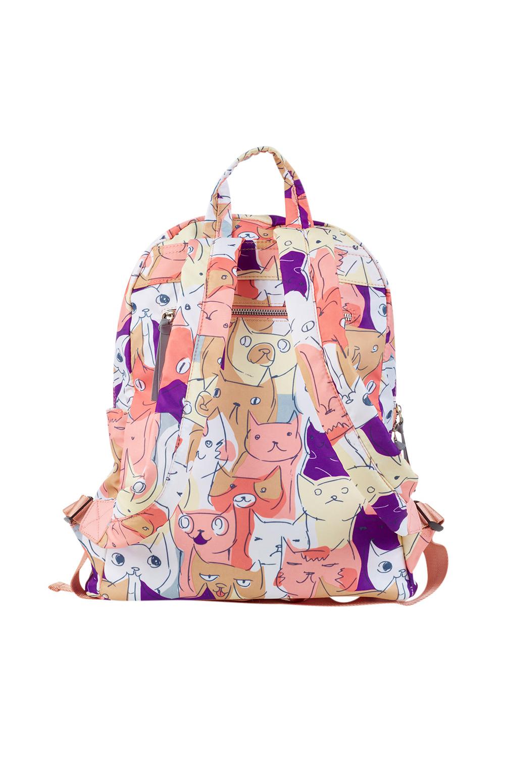 Ulrika Design Ryggsäck Cat rosa