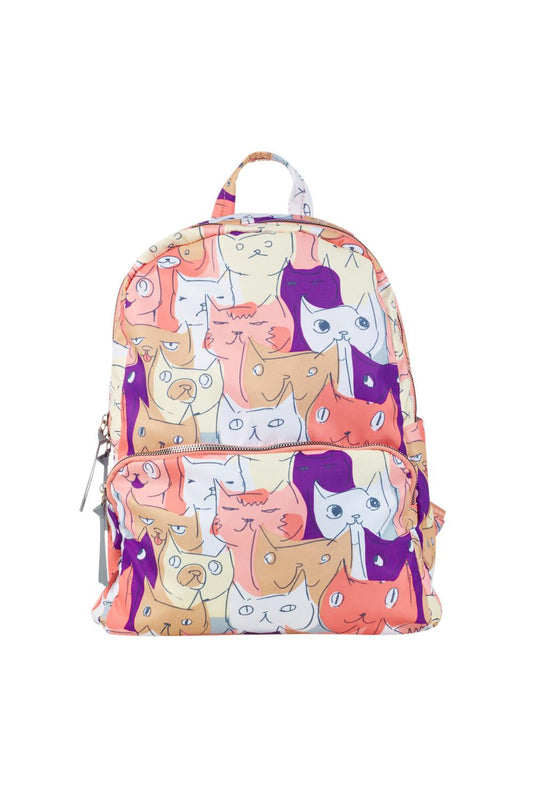 Ulrika Design Ryggsäck Cat rosa