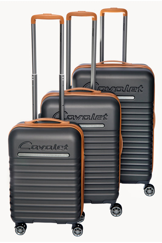 Cavalet Resväska 3-set Passadena grafit