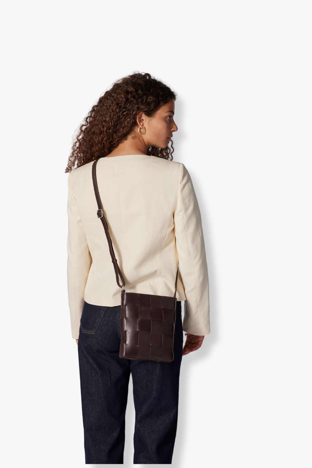 Adax Shoulderbag Zelda mörkbrun